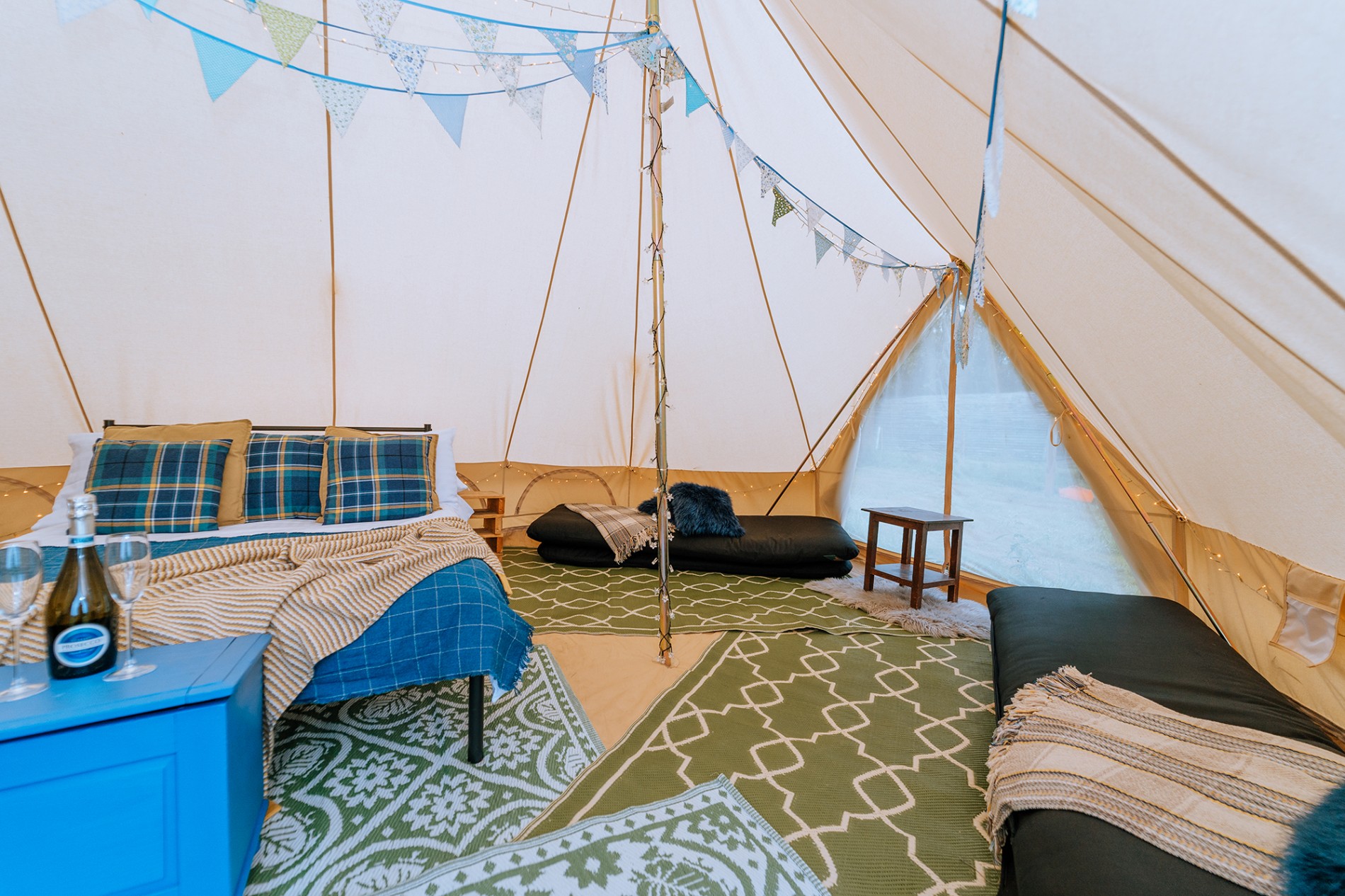 The Bell Tent Camp Beds