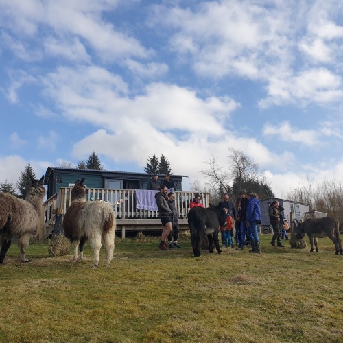 Easter weekend at glenshee glamping 2023