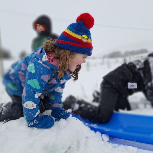 The snow is here! And we have excited little one's here at Glenshee Glamping that have already been making the most of it with some sledging! There is nothing that beats the sound of laughter, it's the sound of memories being made and is a great activity for all the family to do together! 

Looking to buy sledges whilst you're here? Glenshee Ski Centre are now selling sledges from the Tea@TheShee Café with a dedicated sledging run open on their mountain!